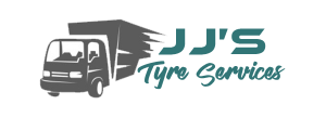 jj's truck tyre services green logo